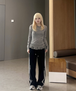 レーストラックパンツ BLACK