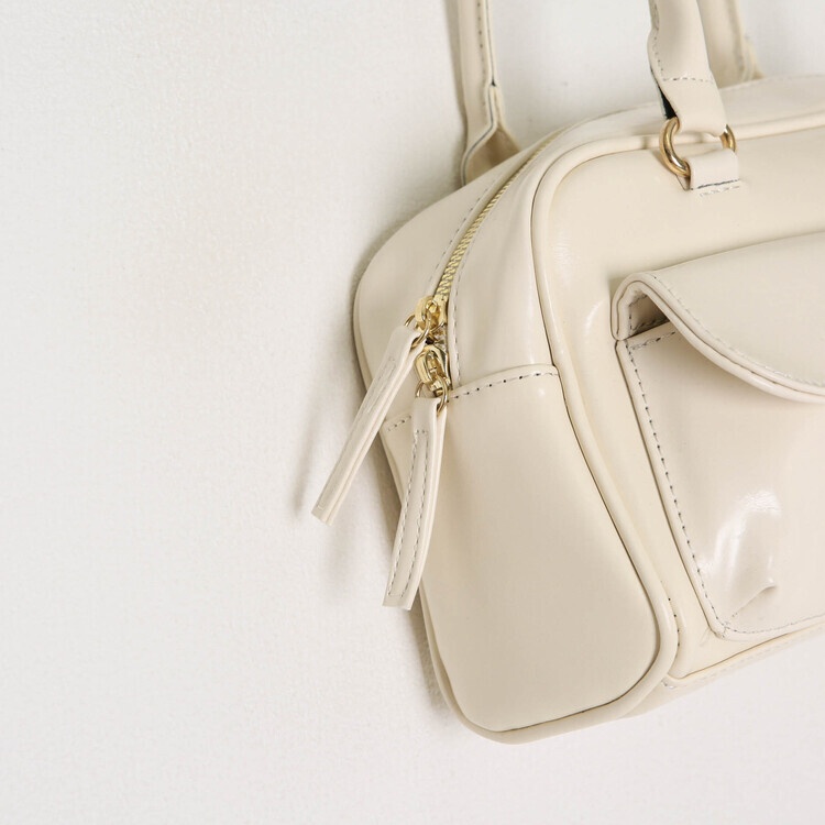 투포켓 토드숄더백