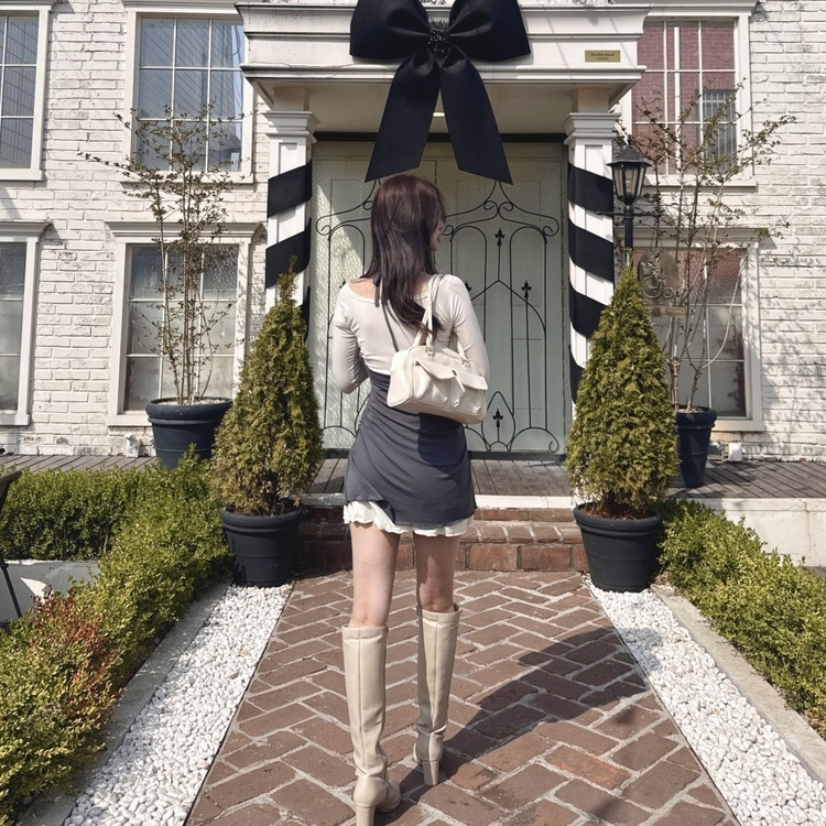 투포켓 토드숄더백 아이보리