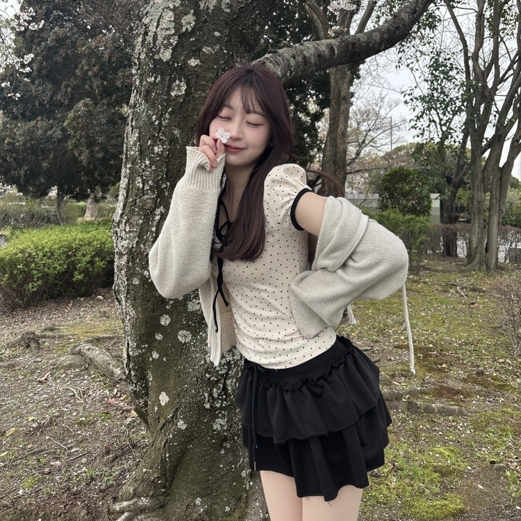 フレンチスカート BLACK