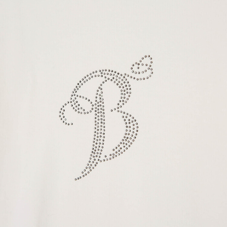 엔젤 슬림 라운드 반팔 티셔츠