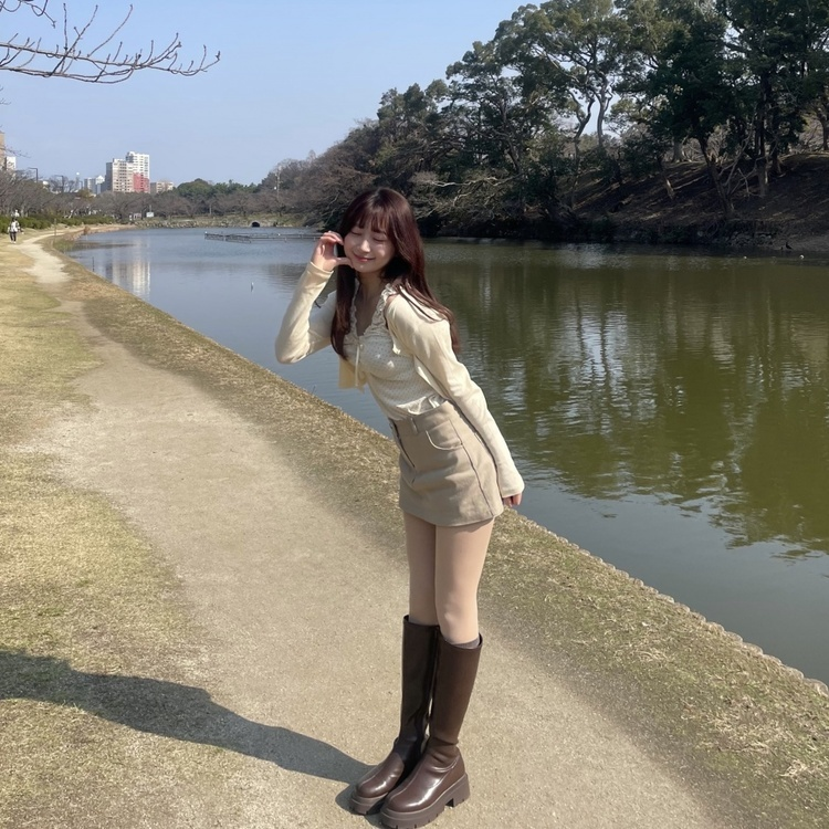 ドットリボンシャーリン CREAM