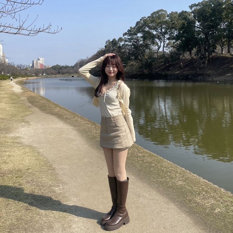 ドットリボンシャーリン CREAM