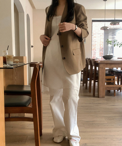レーススリップワンピース IVORY