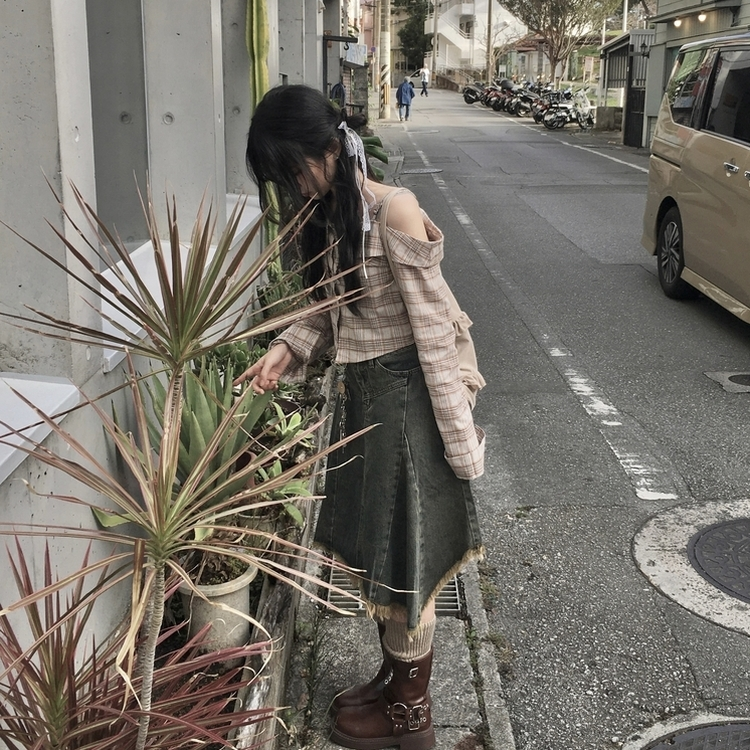 コーデュロイフリルバックパック BEIGE