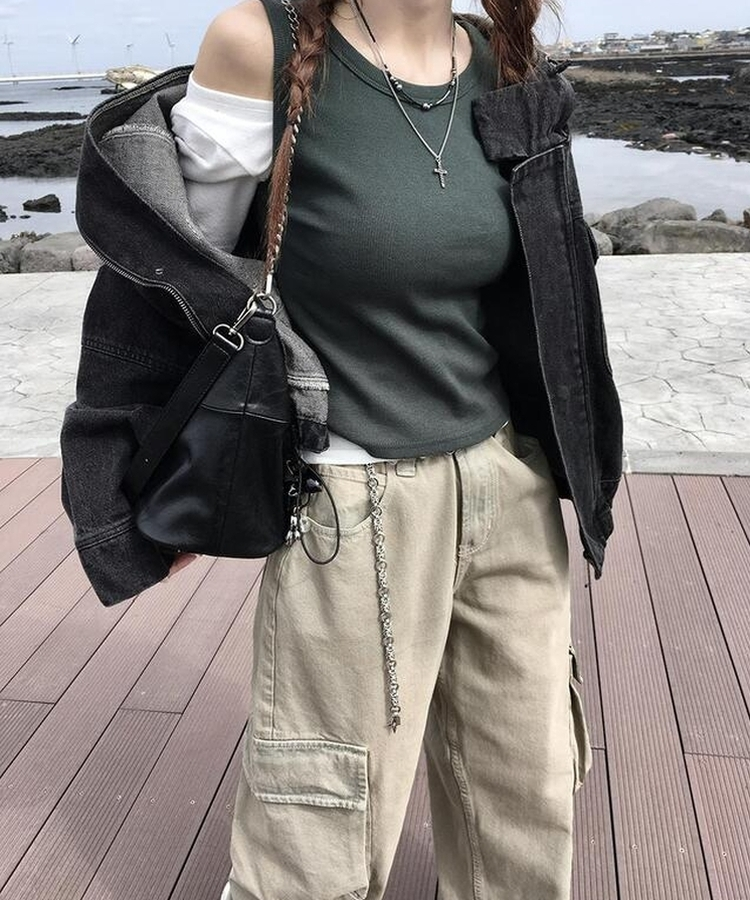 シェイクワイドカーゴパンツ BEIGE