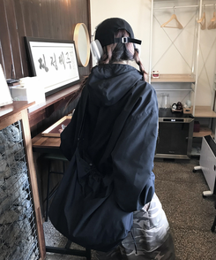 ジャンパー クラウド2WAYストリングジャンパー BLACK