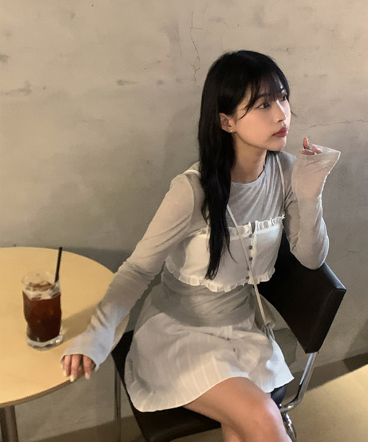 レースバンディングハーフパンツ IVORY