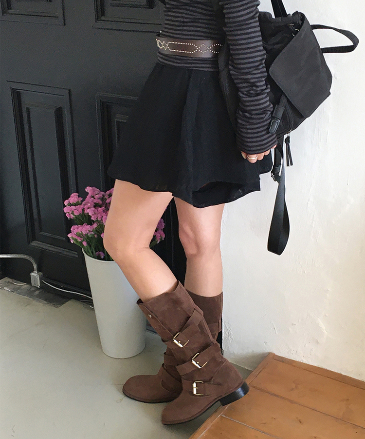 レースバンディングハーフパンツ BLACK