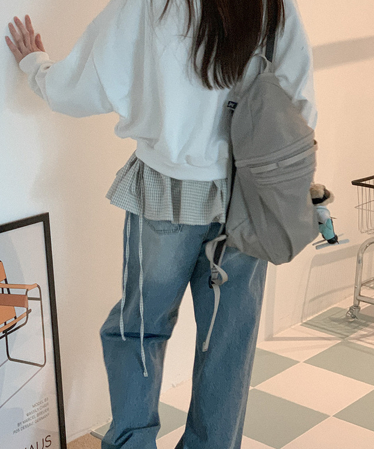 ハーフリングレイヤードスカート CHECK