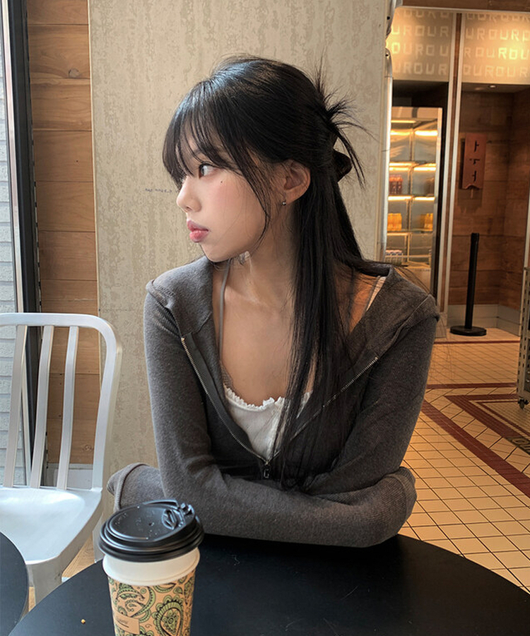 レースボタンキャミソール(6color) WHITE