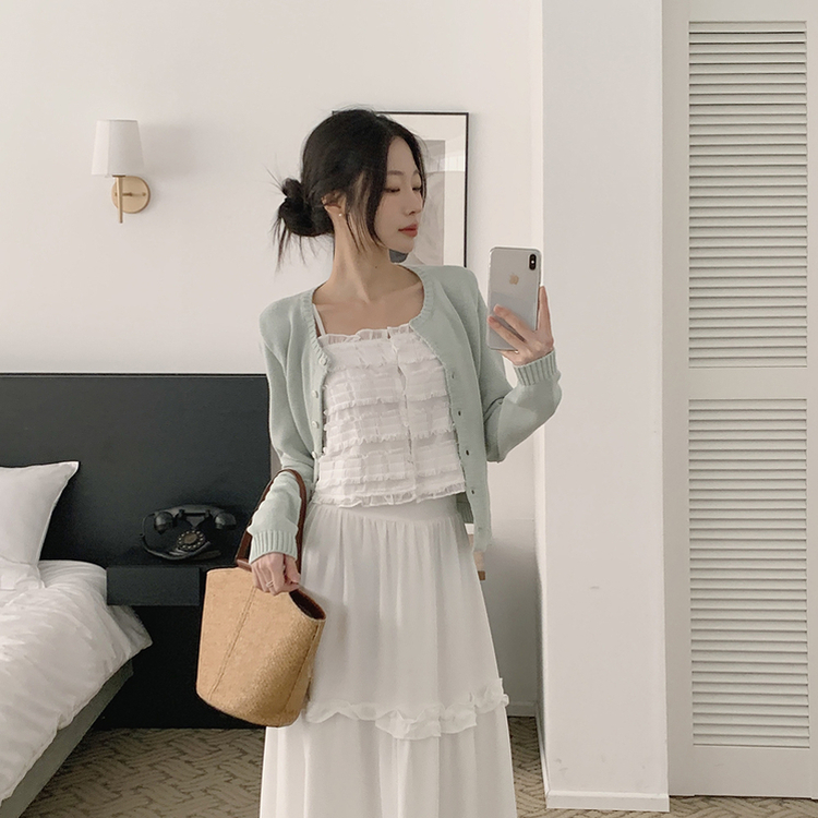 コットンカーディガン(6color) MINT