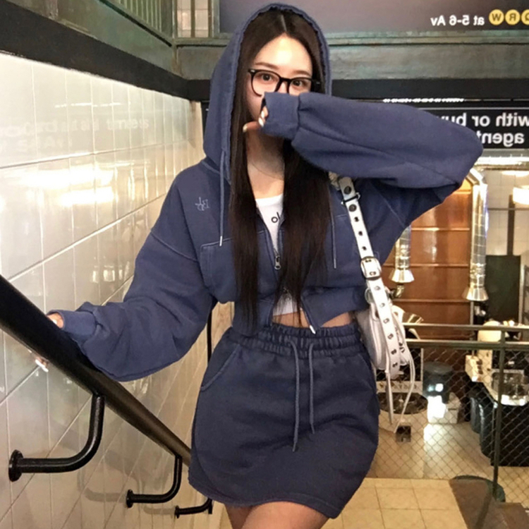 【SET着用可能】ピグメントトレーニングスカートセット BLUE