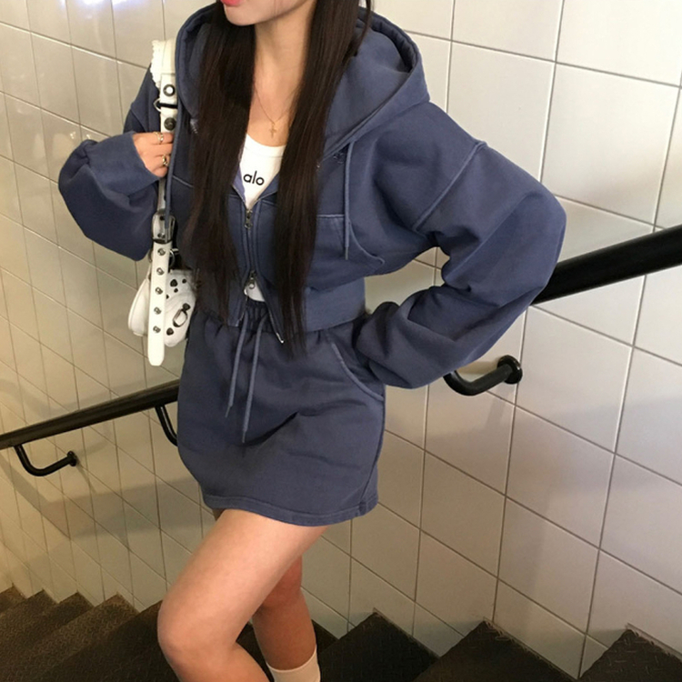 【SET着用可能】ピグメントトレーニングスカートセット BLUE