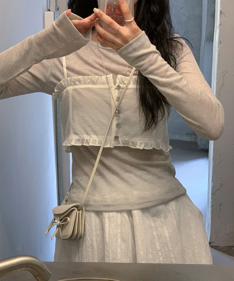 セティクロップビスチェ IVORY