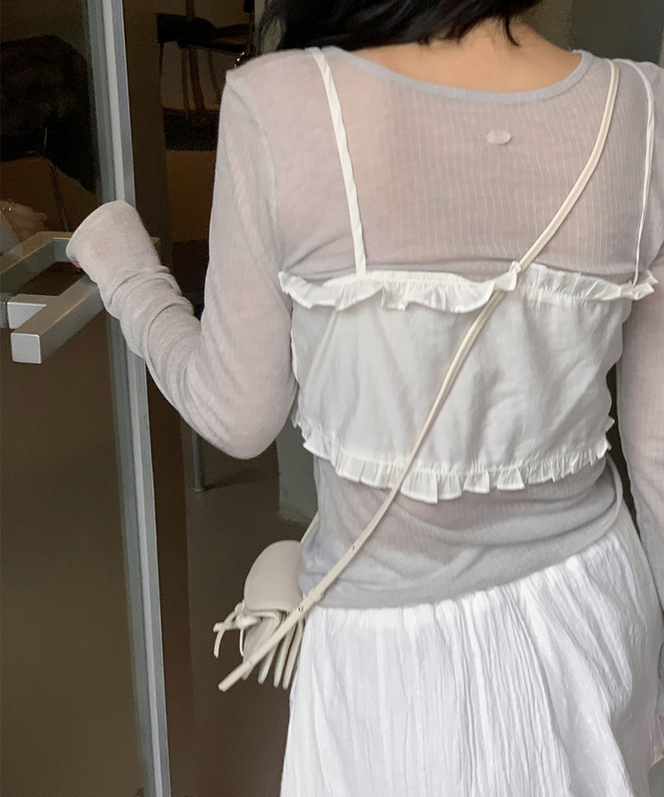 セティクロップビスチェ IVORY
