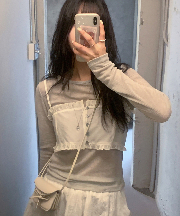 セティクロップビスチェ IVORY