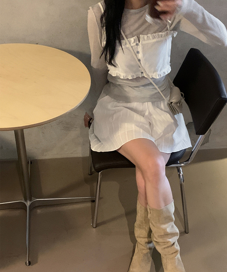 セティクロップビスチェ IVORY