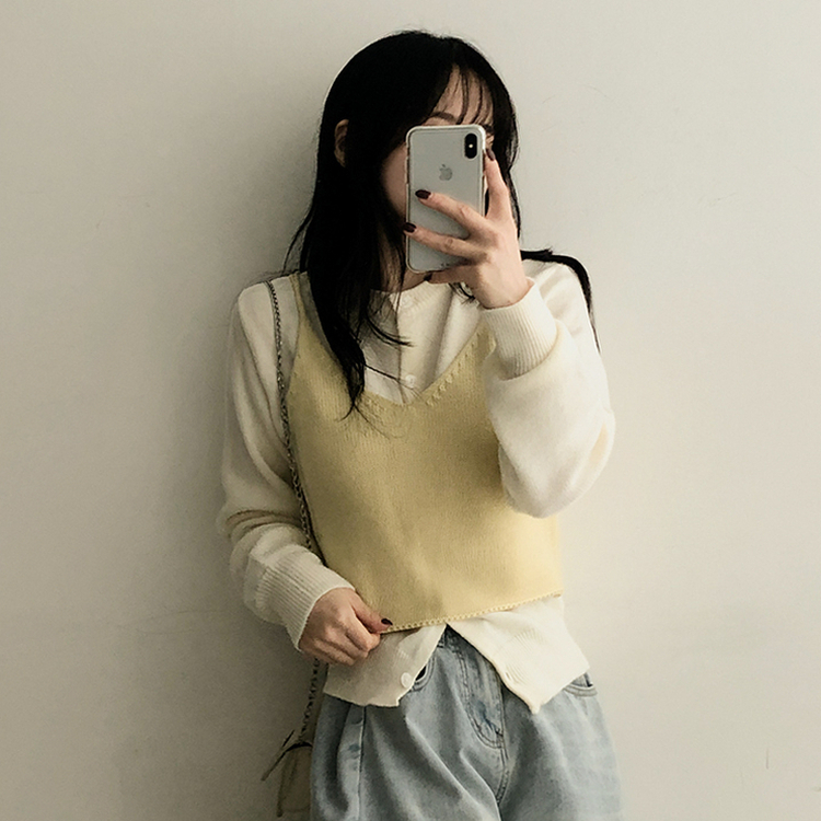 カリーナニットビュスティエ(5color) YELLOW