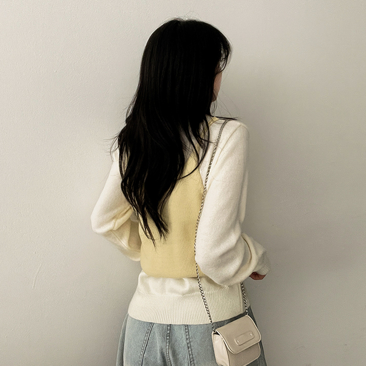 カリーナニットビュスティエ(5color) YELLOW