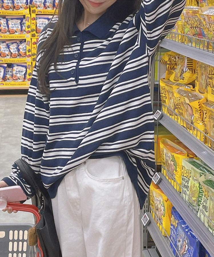 ラグビーニット NAVY