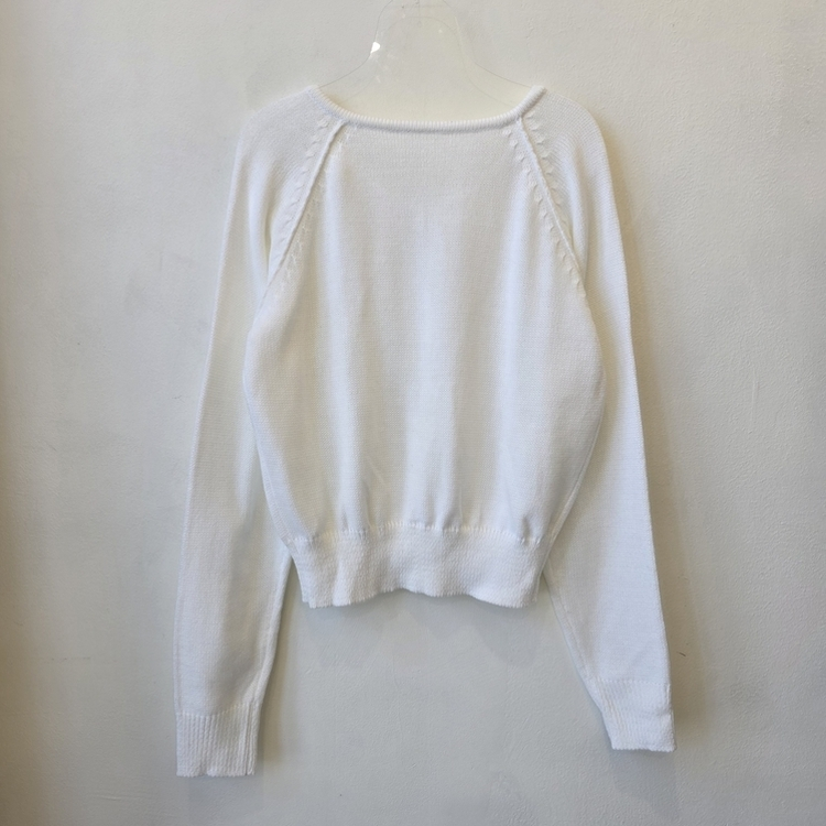 ペンダントVネックニット(6color)