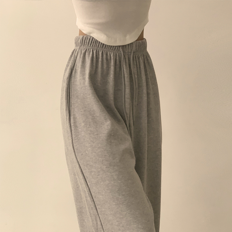 【丈別】ワイドバンディングトレーニングパンツ(6color) GREY