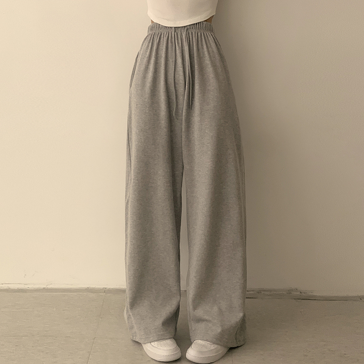 【丈別】ワイドバンディングトレーニングパンツ(6color) GREY