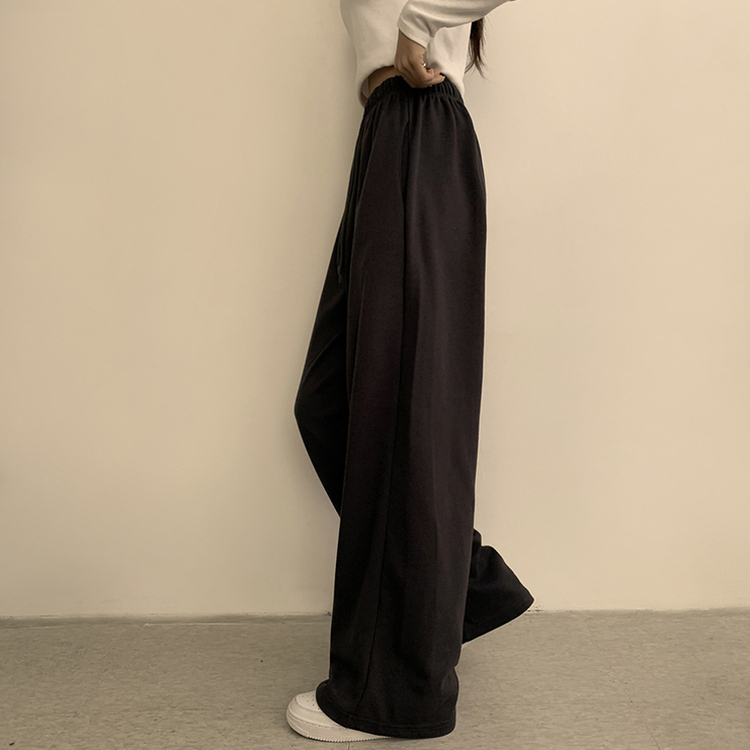 【丈別】ワイドバンディングトレーニングパンツ(6color) CHARCOAL