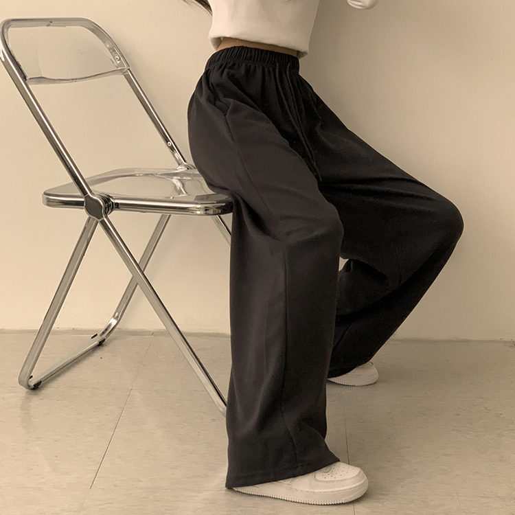 【丈別】ワイドバンディングトレーニングパンツ(6color) CHARCOAL