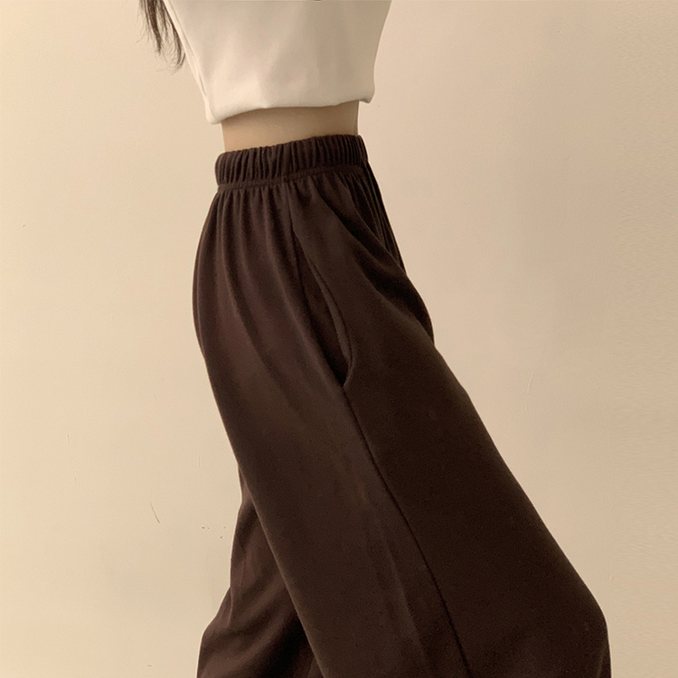 【丈別】ワイドバンディングトレーニングパンツ(6color) BROWN