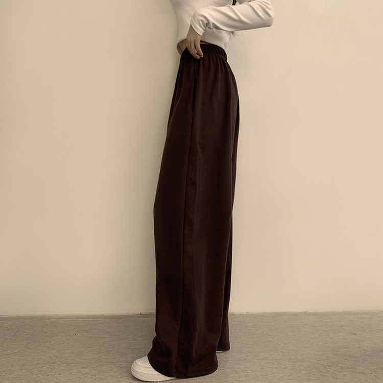 【丈別】ワイドバンディングトレーニングパンツ(6color) BROWN