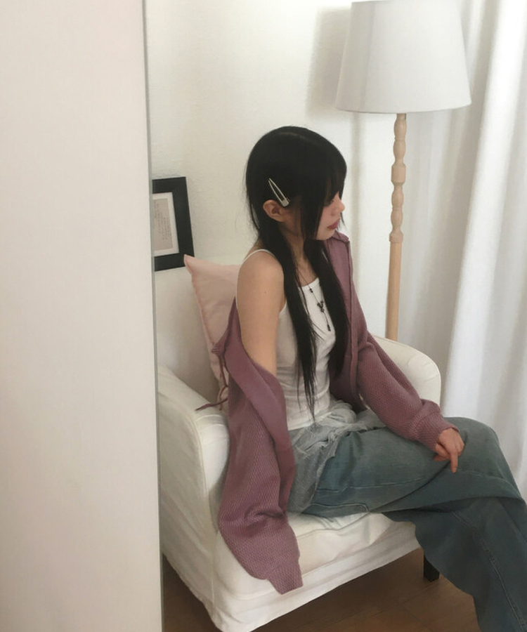 シースルードットレイヤードキャミソール(9color) IVORY