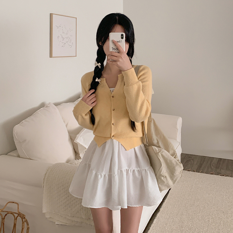 レイヤードティアードリボンワンピース IVORY