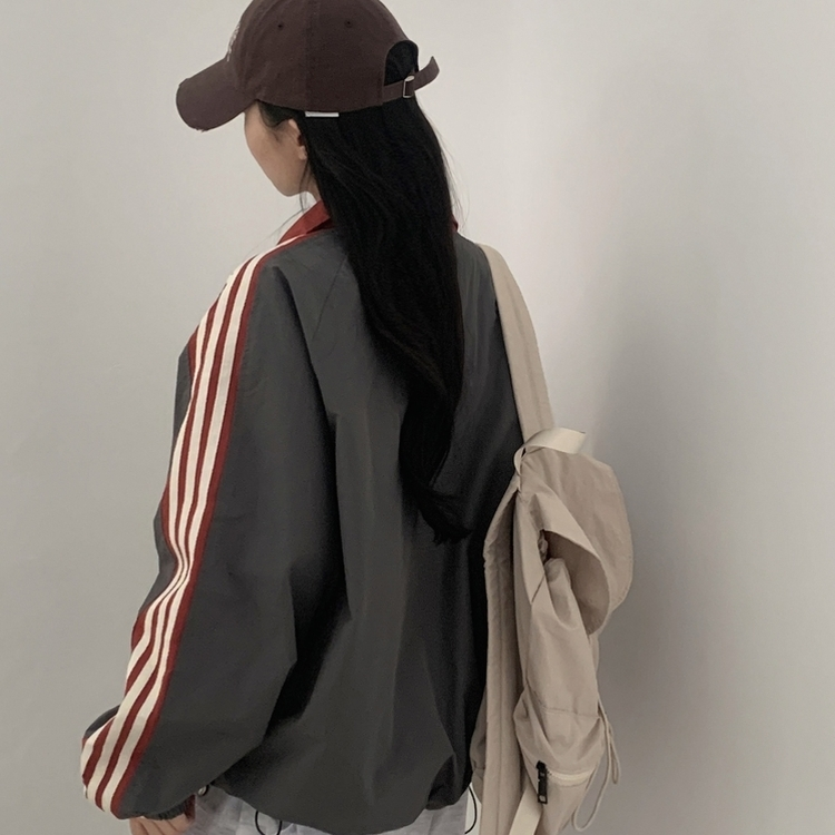 オーバーフィットウィンドブレーカー GREY