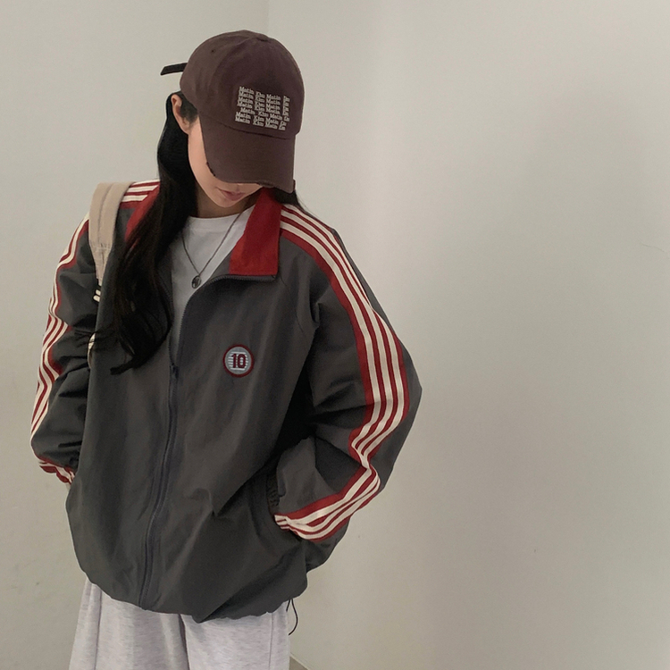 オーバーフィットウィンドブレーカー GREY