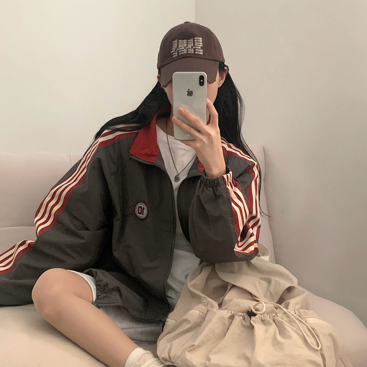 オーバーフィットウィンドブレーカー GREY