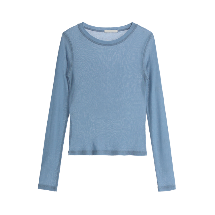 (テンセル100/7カラーのポイントアイテム/MD一押し*.*) ノアリン セミスリムフィット テンセルレイヤード長袖Tシャツ