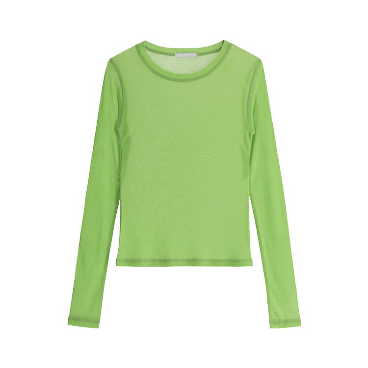 (テンセル100/7カラーのポイントアイテム/MD一押し*.*) ノアリン セミスリムフィット テンセルレイヤード長袖Tシャツ