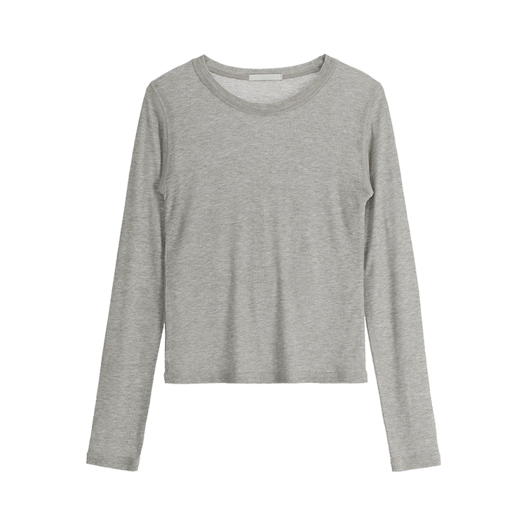 (テンセル100/7カラーのポイントアイテム/MD一押し*.*) ノアリン セミスリムフィット テンセルレイヤード長袖Tシャツ