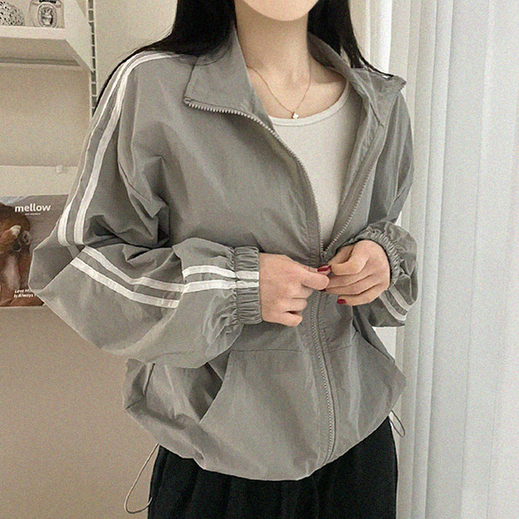 ストリングラインウィンドブレーカー(7color) GRAY