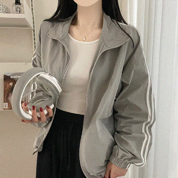 ストリングラインウィンドブレーカー(7color) GRAY