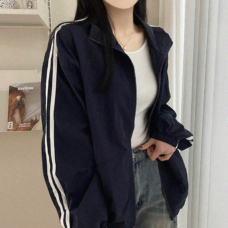 ストリングラインウィンドブレーカー(7color) DARK BLUE