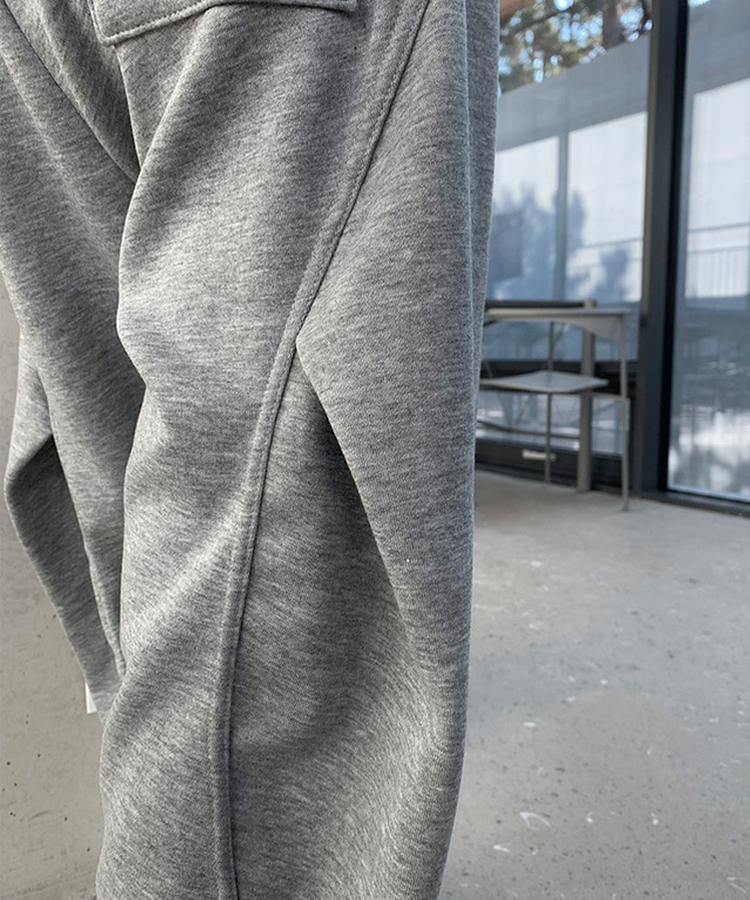 スリットワイドトレーニングパンツ(5color) GREY