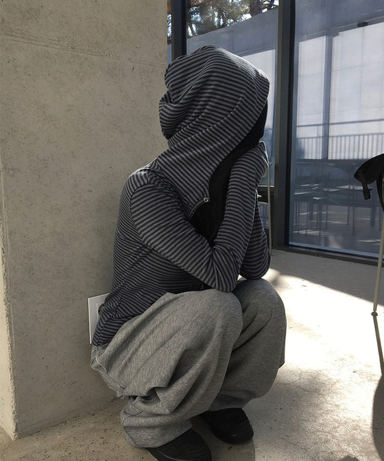 スリットワイドトレーニングパンツ(5color) GREY