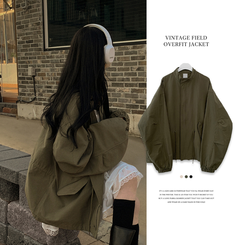 ストリングバルーンジャケット KHAKI