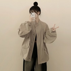 ストリングバルーンジャケット LIGHT BEIGE