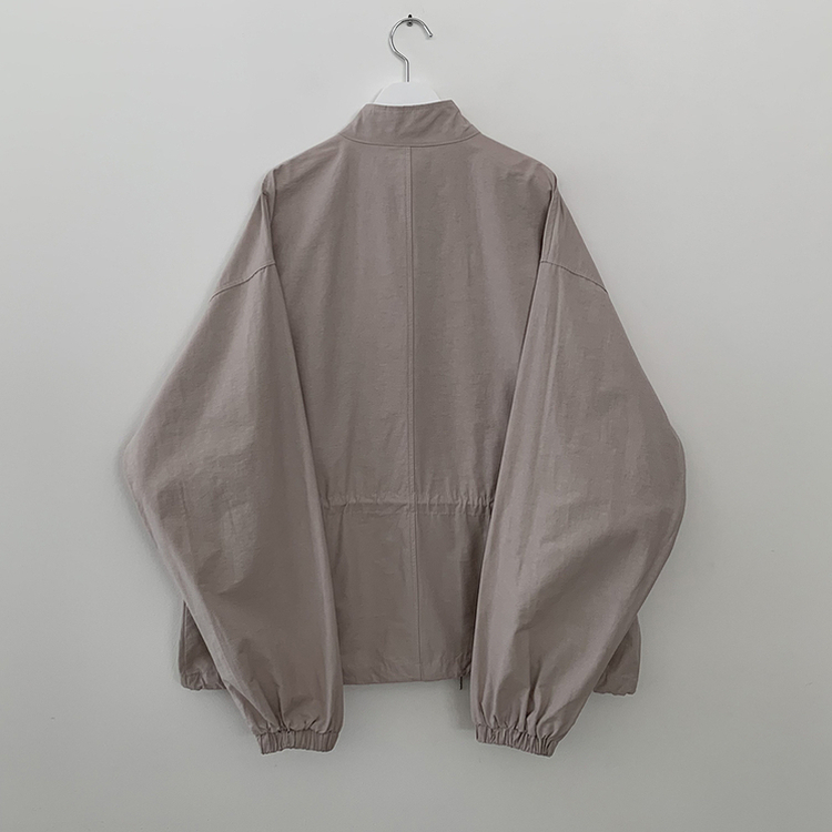 보호본능 귀여운 빈티지 스트링 야상 벌룬자켓 아방핏 봄점퍼 빅사이즈 모리걸룩