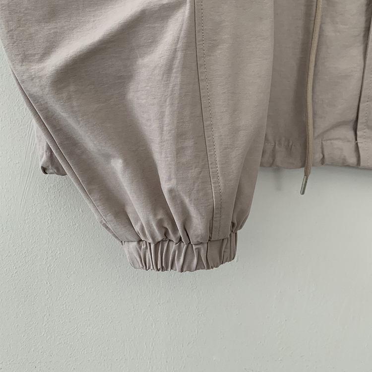 보호본능 귀여운 빈티지 스트링 야상 벌룬자켓 아방핏 봄점퍼 빅사이즈 모리걸룩