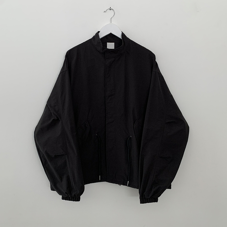 보호본능 귀여운 빈티지 스트링 야상 벌룬자켓 아방핏 봄점퍼 빅사이즈 모리걸룩